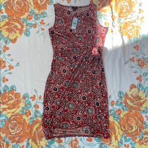 Burnt Orange Ann Taylor Dress